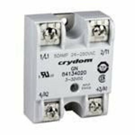 CRYDOM Solid State Relays - Industrial Mount Ssr Relay, Panel Mount, Ip00, 660Vac/10A, Ac In, Zero Cross 84134101